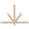 Ekena Millwork Kennewick Smooth Timber Gable Bracket, Douglas Fir, 60"W x 40"H x 3 1/2"D x 3 1/2"F, 16/12 Pitch GBW060X40X0404KEN00SDF - alternate 1
